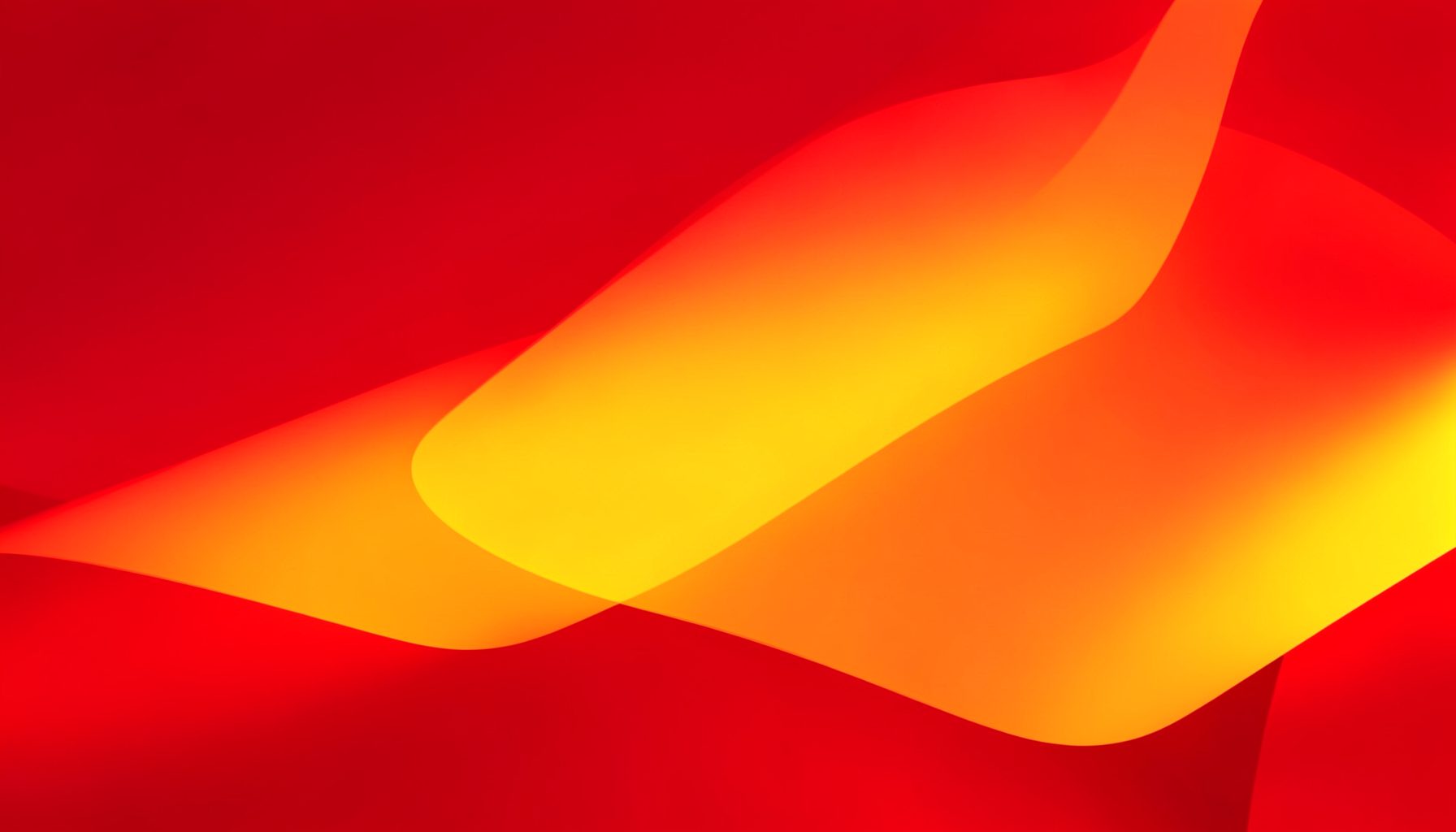 An abstract digital artwork with layered red and yellow gradients, energetic and modern mood